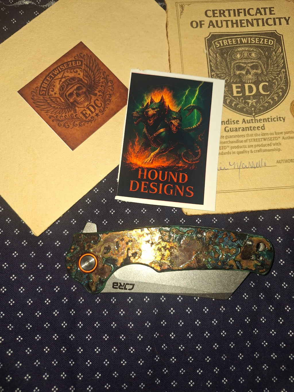 StreetwiseZed x Hound Designs Custom Atomic Glow Shipwreck CJRB Crag #2