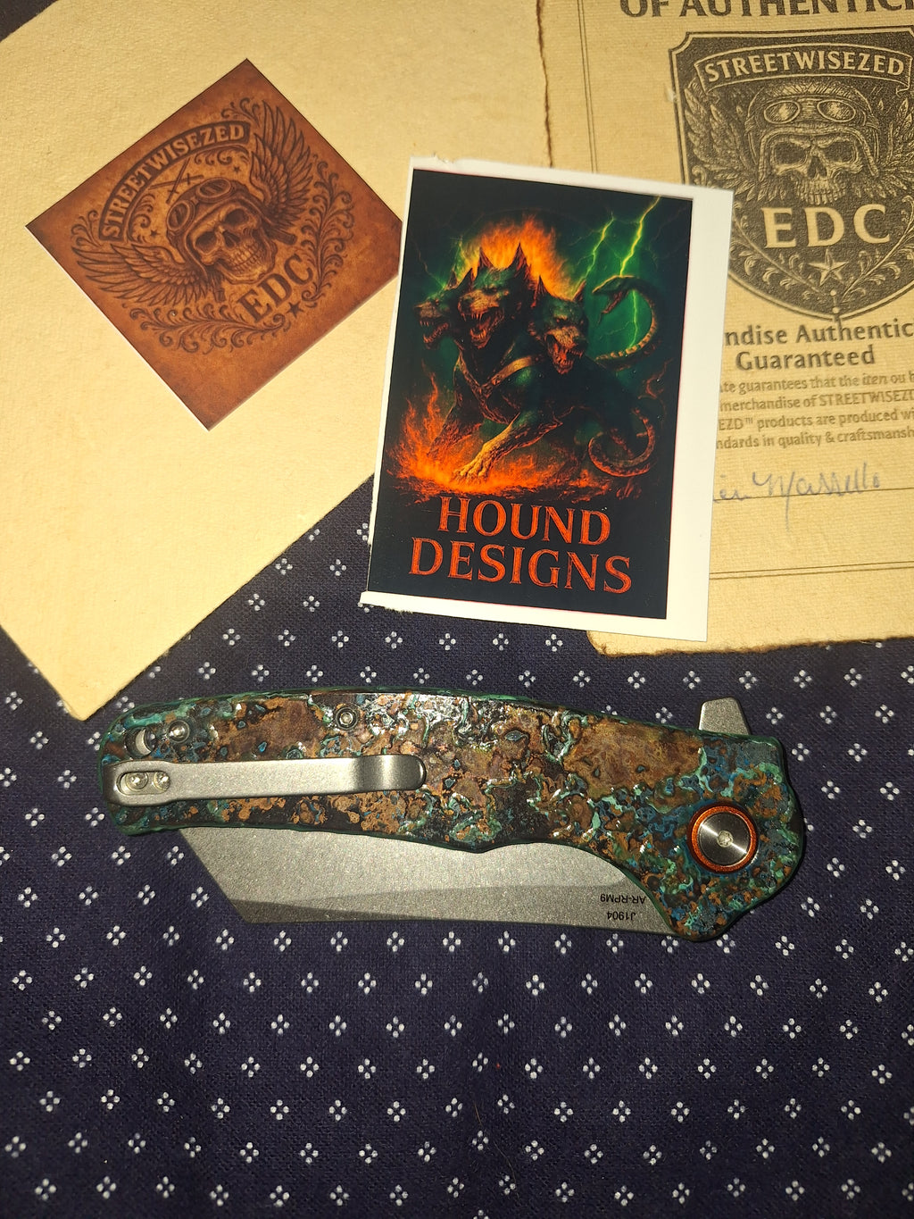 StreetwiseZed x Hound Designs Custom Atomic Glow Shipwreck CJRB Crag #2