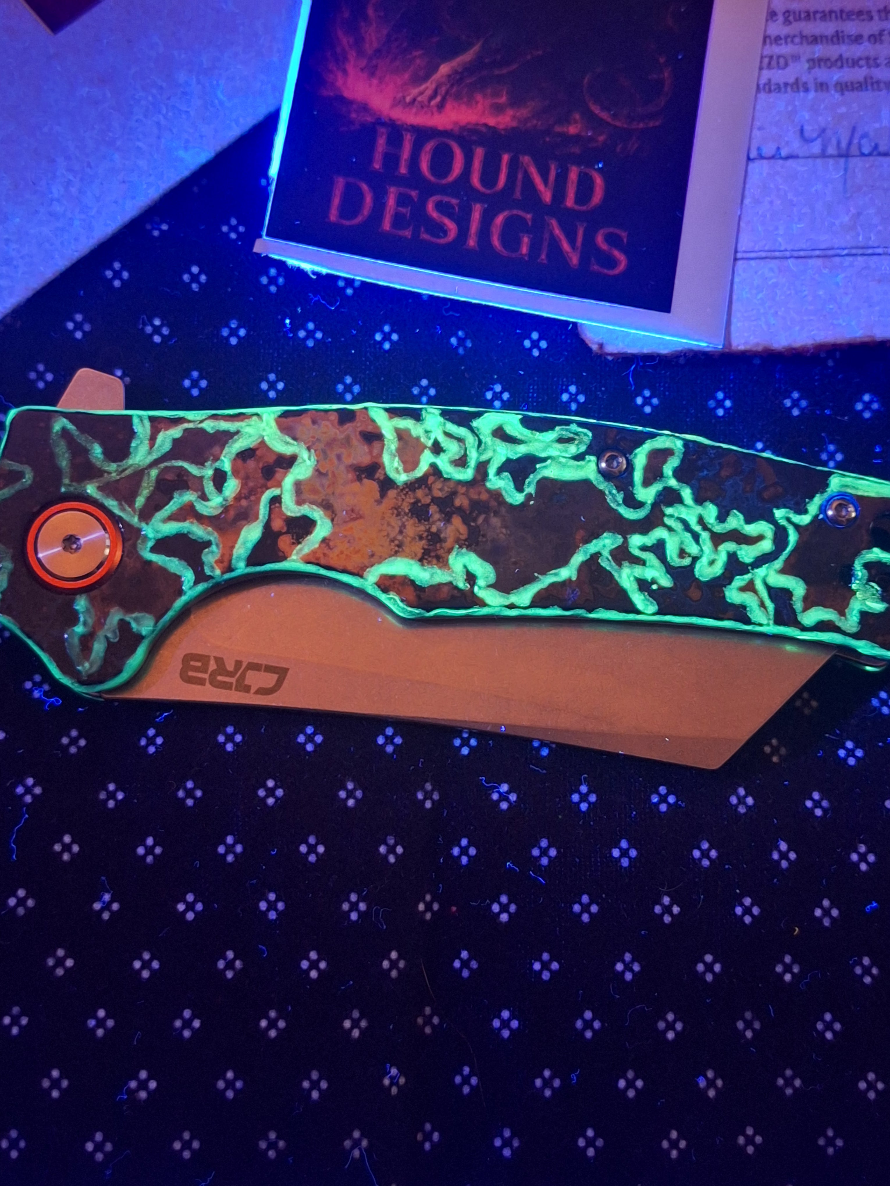 StreetwiseZed x Hound Designs Custom Atomic Glow Shipwreck CJRB Crag #2