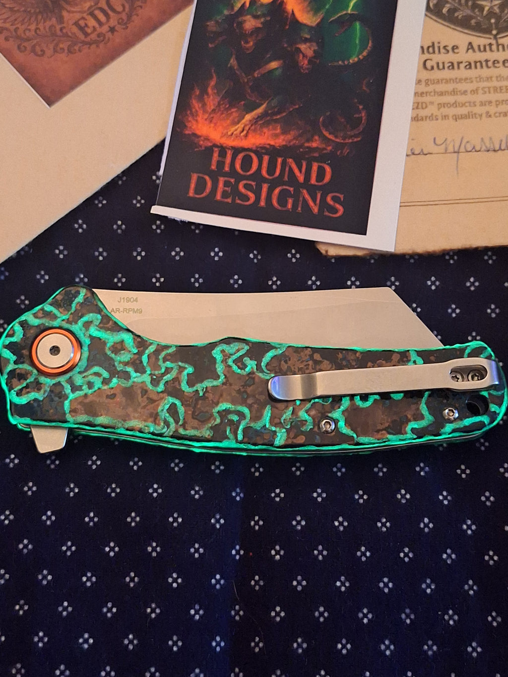 StreetwiseZed x Hound Designs Custom Atomic Glow Shipwreck CJRB Crag #2