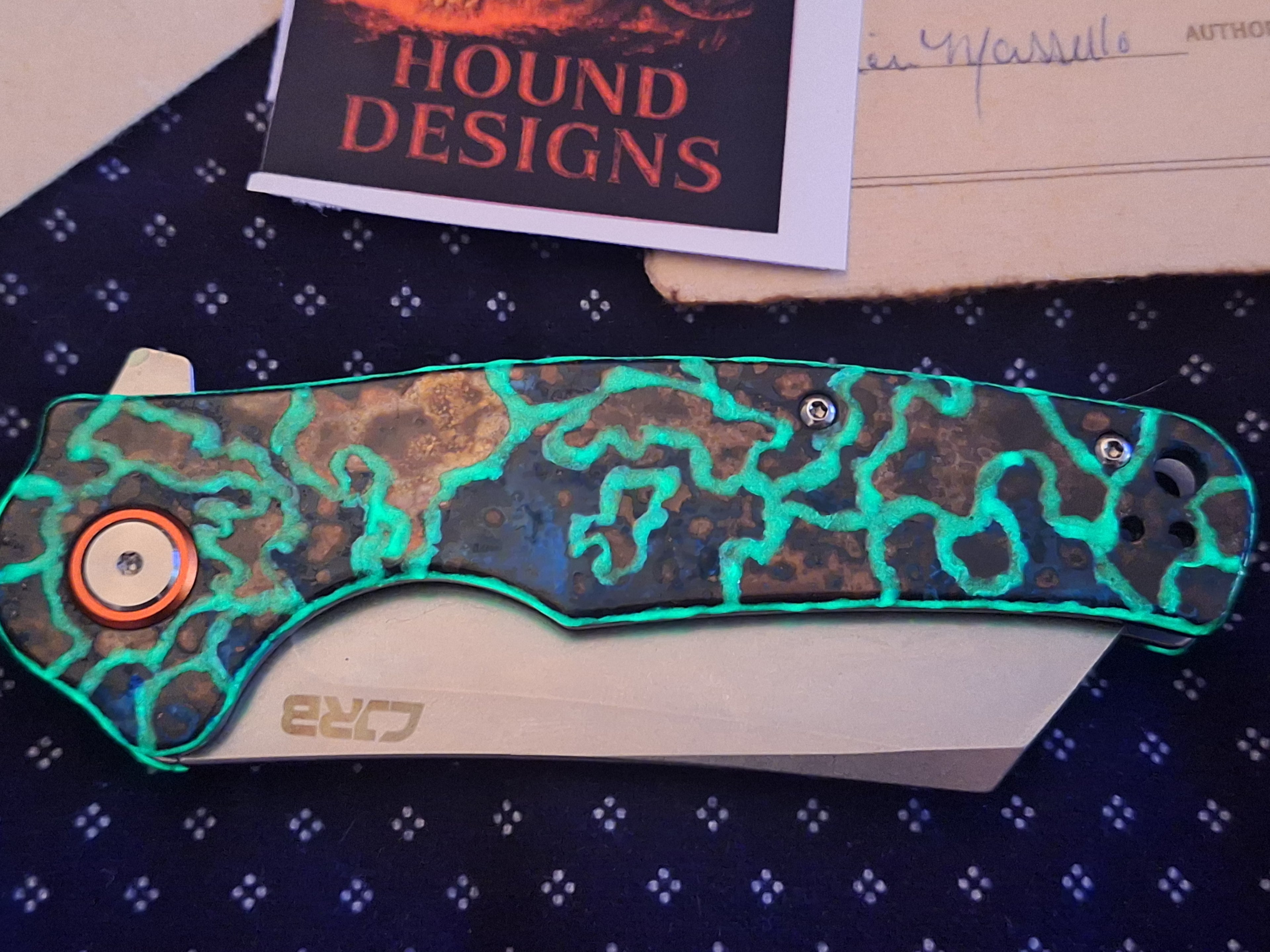 StreetwiseZed x Hound Designs Custom Atomic Glow Shipwreck CJRB Crag #3
