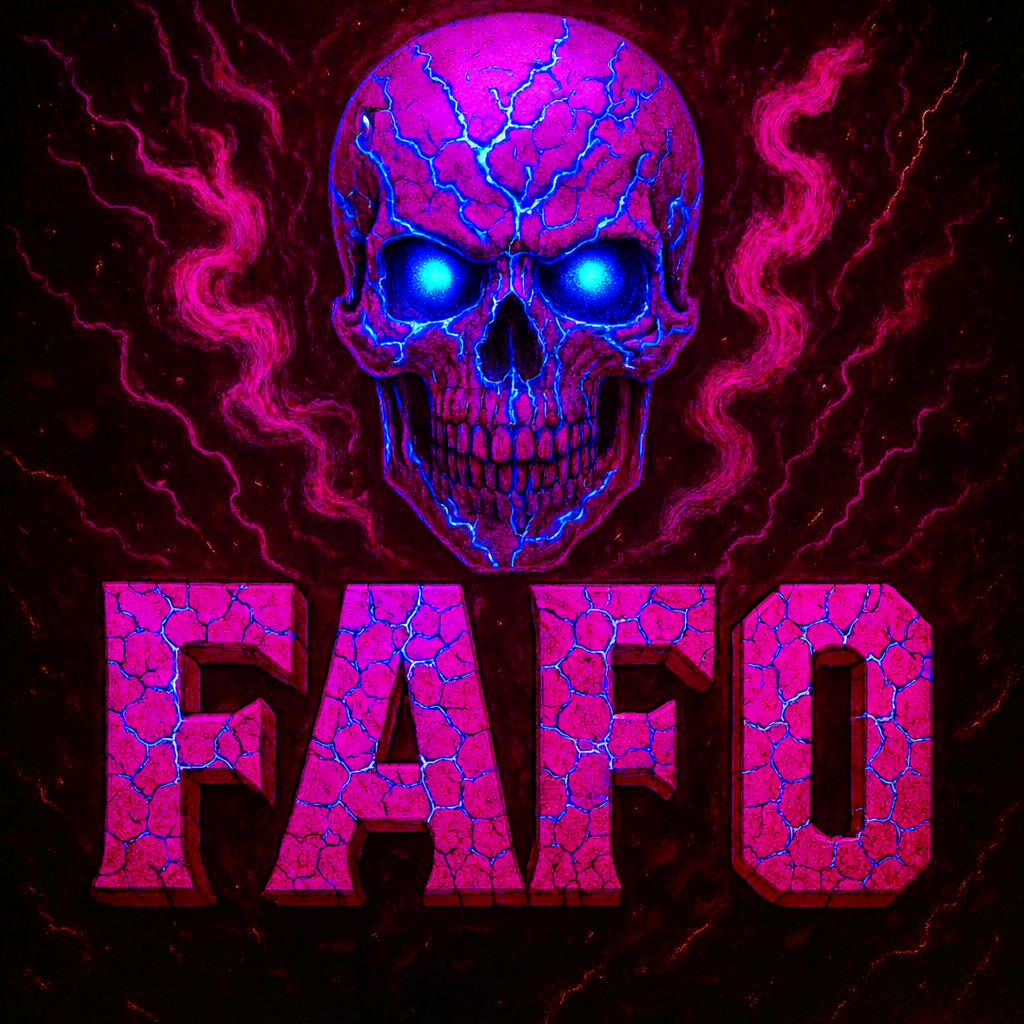 StreetwiseZed × Hound Designs 11" x 11" EDC Hank — “FAFO Edition” (Website Exclusive Coming Soon!!)