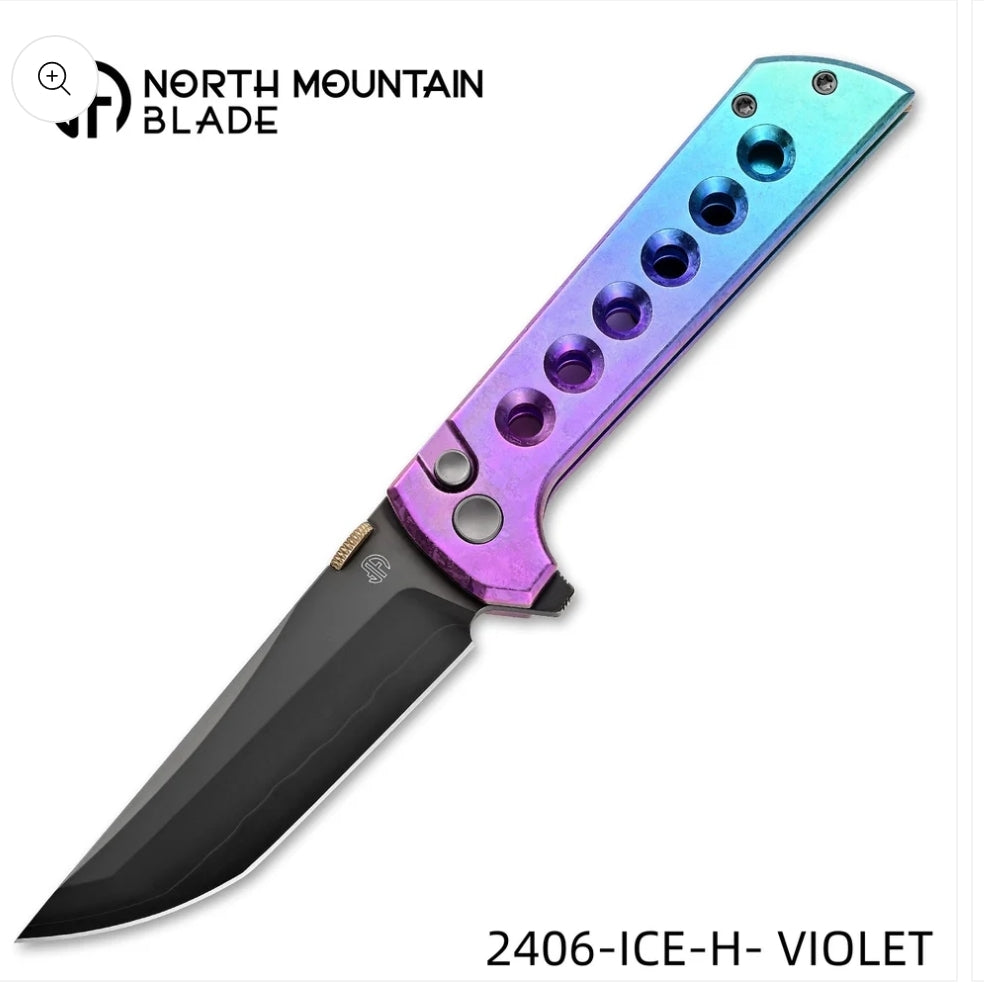 North Mountain Blade 2406-Ice-H- Violet #2 of 100 First Run Production!