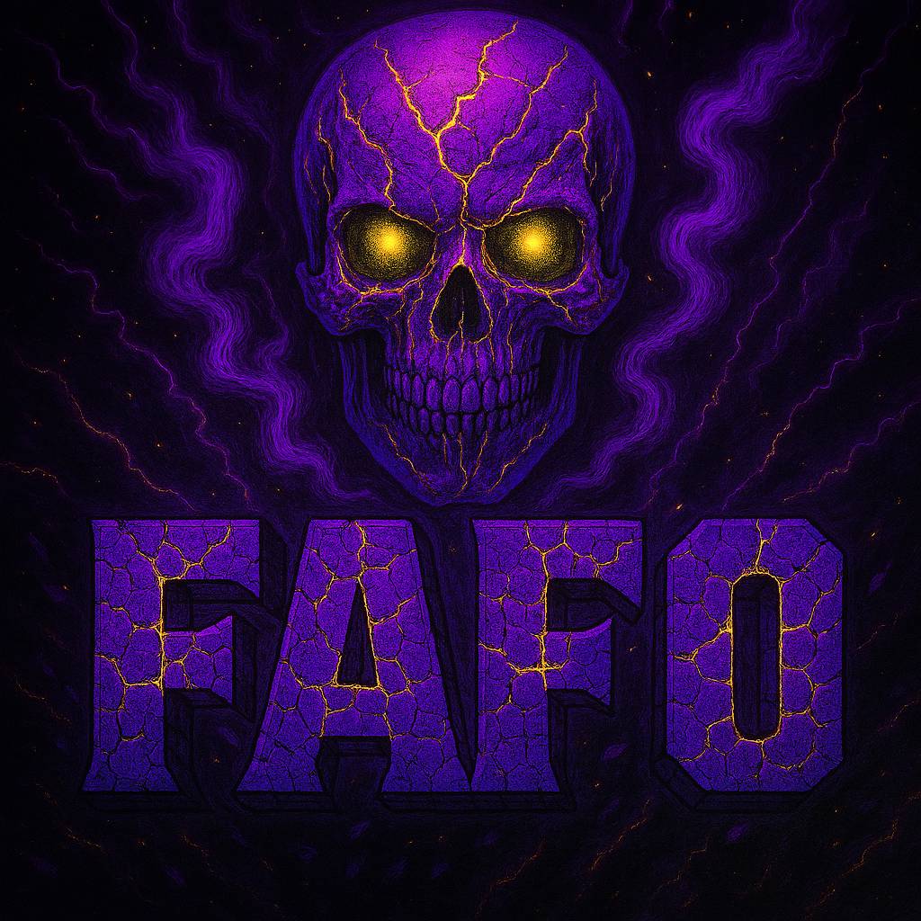 StreetwiseZed × Hound Designs 11" x 11" EDC Hank — “FAFO Edition” (Website Exclusive Coming Soon!!)