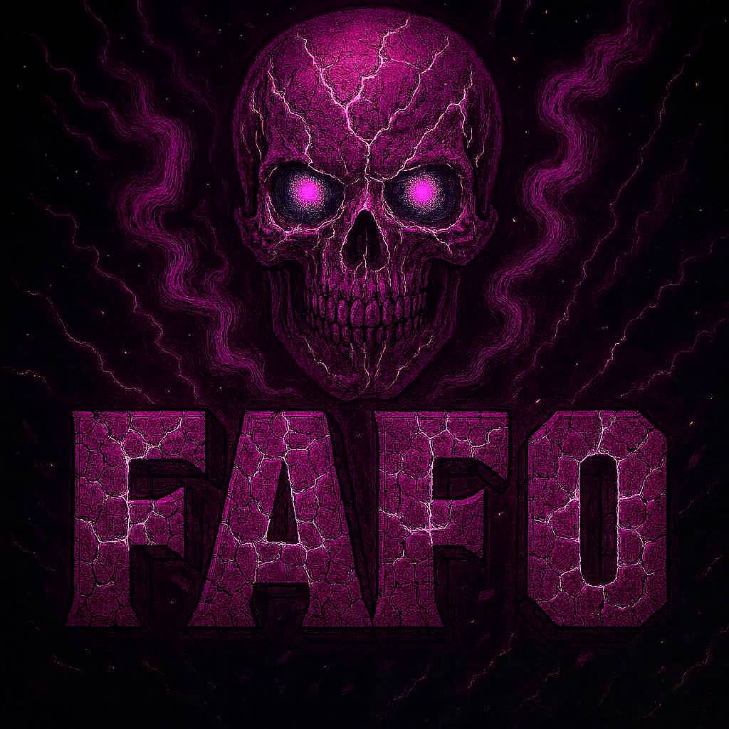 StreetwiseZed × Hound Designs 11" x 11" EDC Hank — “FAFO Edition” (Website Exclusive Coming Soon!!)