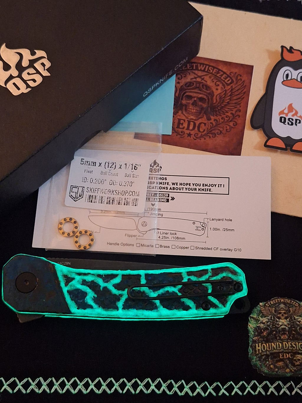 Hound Designs ☣️ Atomic Glow Shipwreck ☣️ QSP Osprey