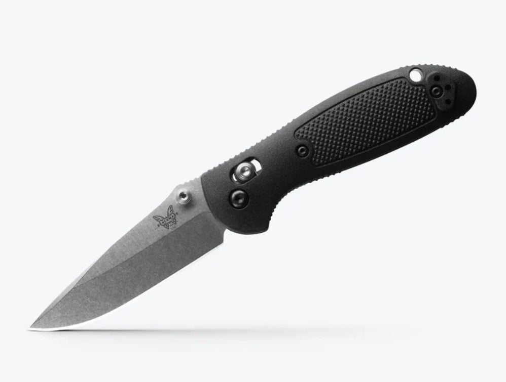 Mini Griptilian® | Black Grivory® | Drop-point (Old Stock)