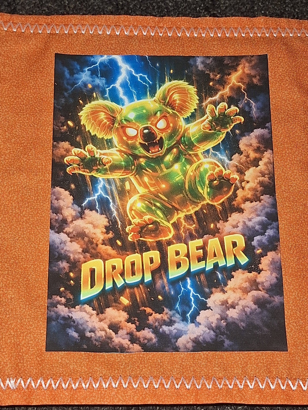 Hound Designs "Rabid Drop Bears" 9" x 9" Glow Hanks! ⚠️ Extremely Limited, only 1 of each design is available ⚠️