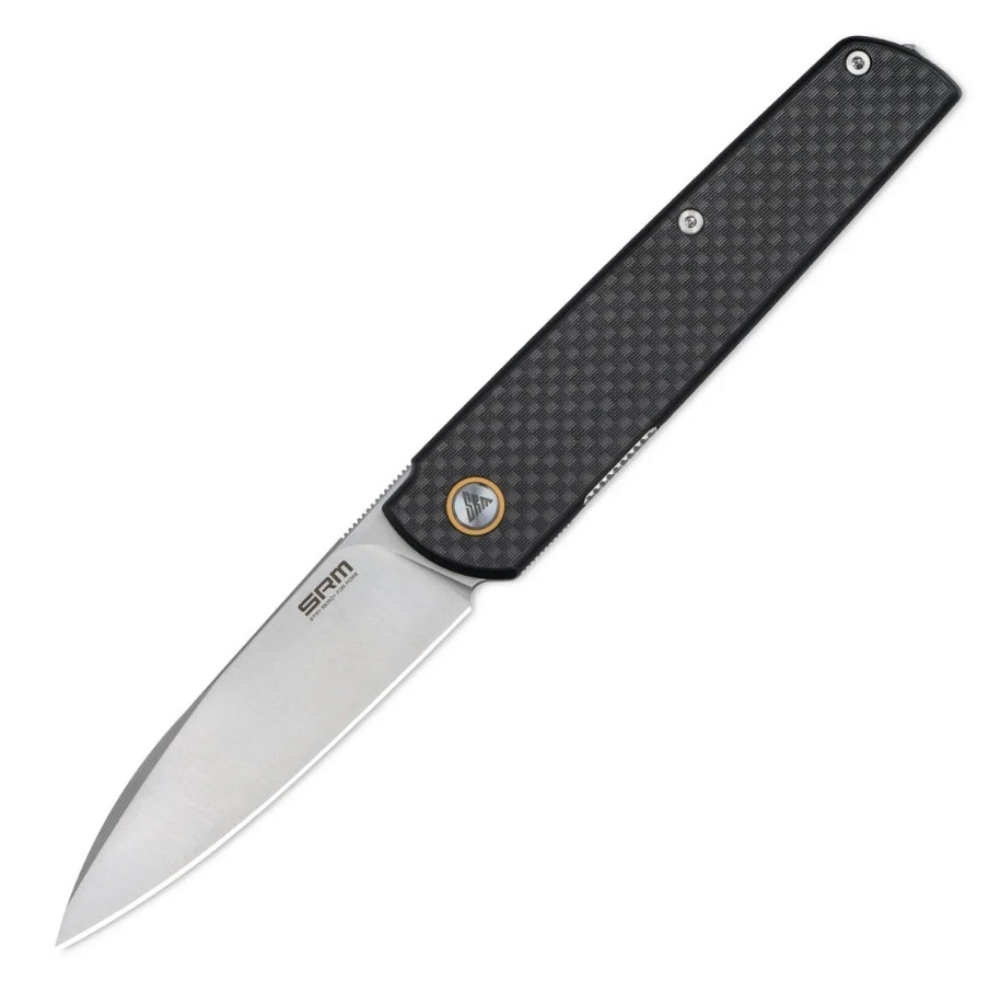 SRM Qrick 408L-KB (3.23“ 14C28N Blade, G10 Handle)