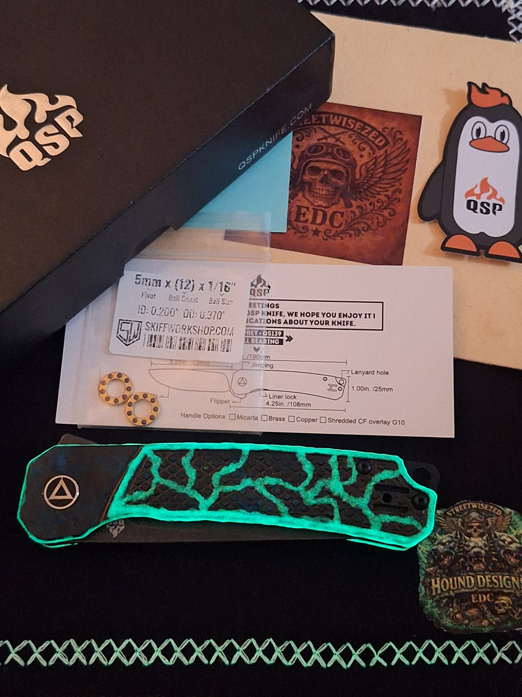 Hound Designs ☣️ Atomic Glow Shipwreck ☣️ QSP Osprey