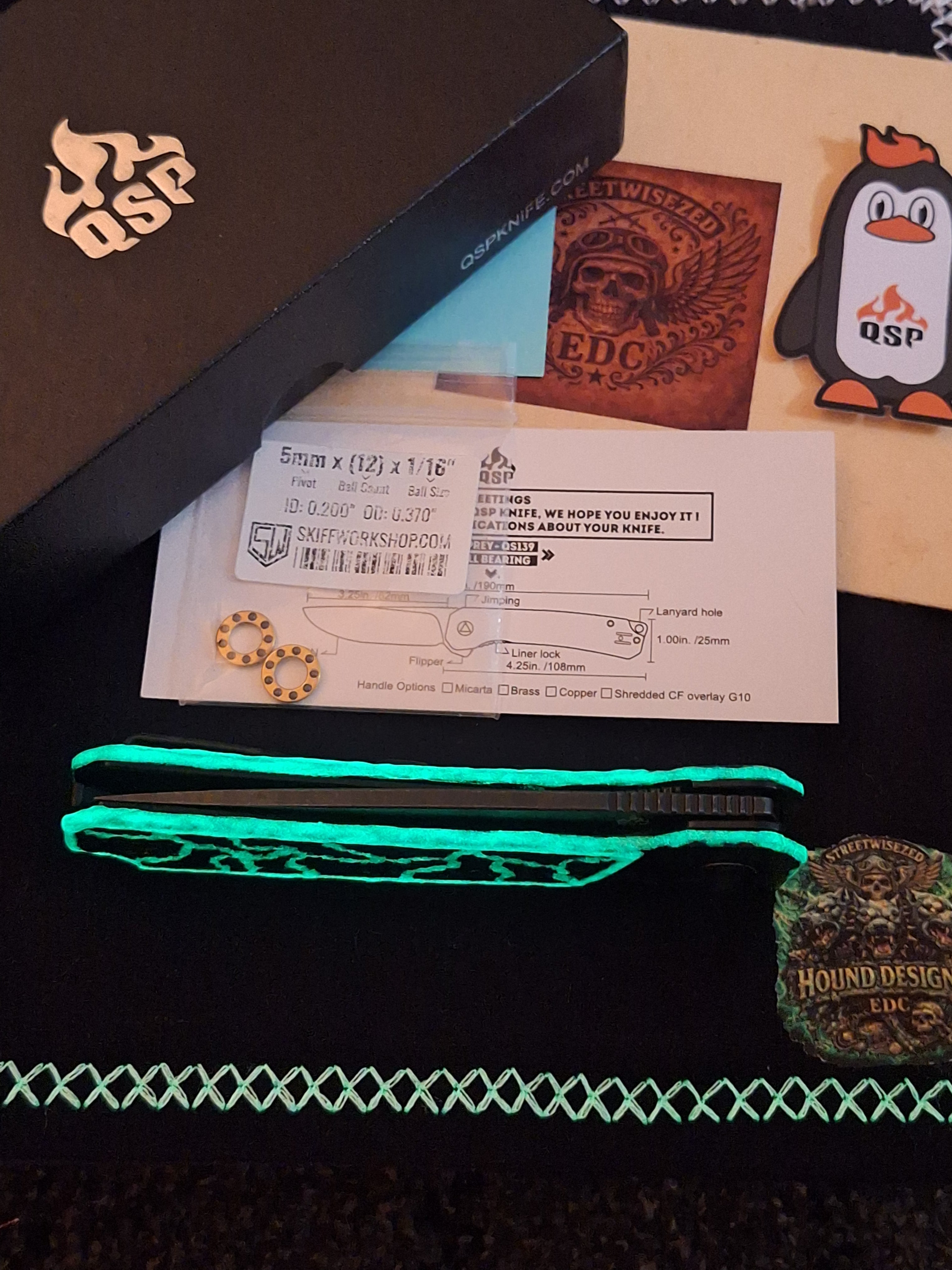 Hound Designs ☣️ Atomic Glow Shipwreck ☣️ QSP Osprey