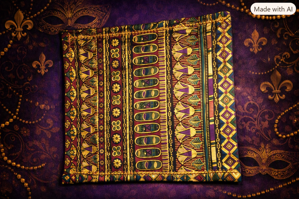 Hound Designs Mardi Gras Series - 9" x 9" Limited