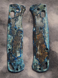 Hound Designs ☣️ Atomic Glow Shipwreck ☣️ After Market Benchmade Bugout 535 Brass Scales!