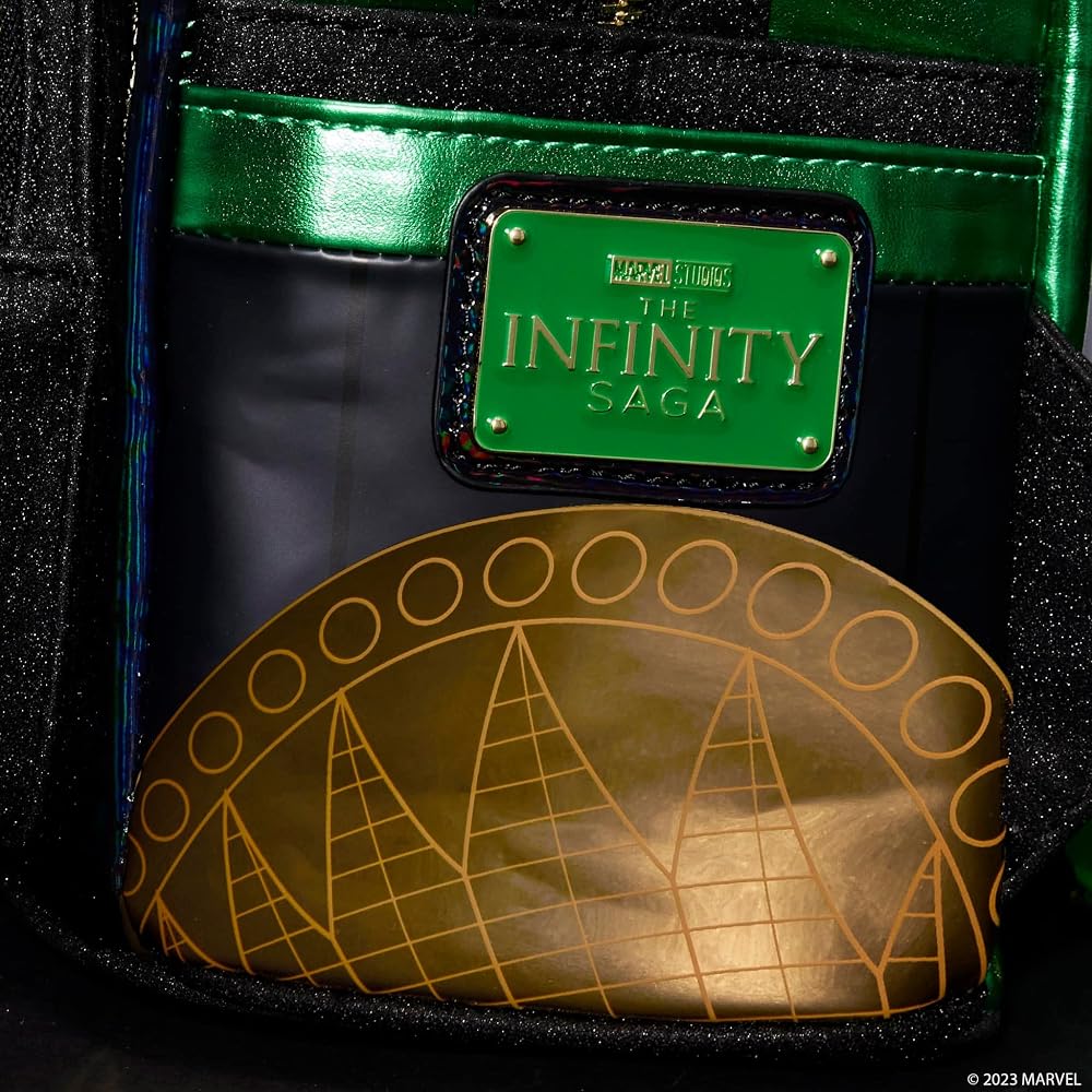 Loungefly Marvel Loki Metallic Mini Backpack