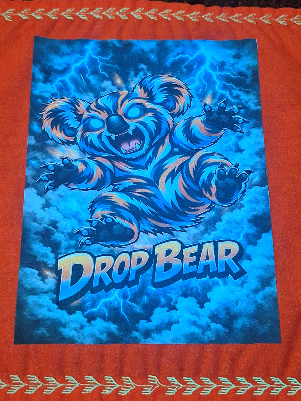 Hound Designs "Rabid Drop Bears" 9" x 9" Glow Hanks! ⚠️ Extremely Limited, only 1 of each design is available ⚠️