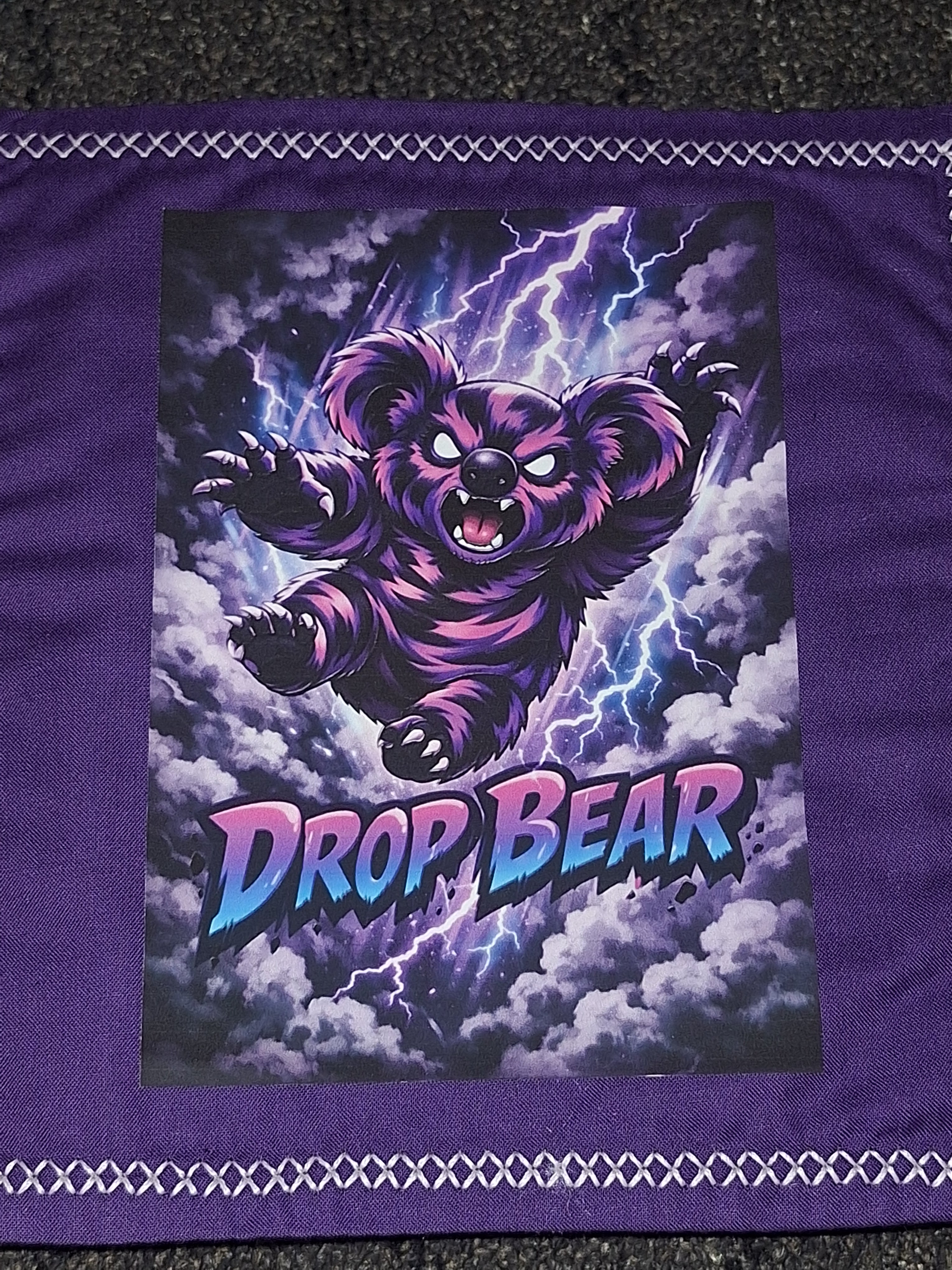 Hound Designs "Rabid Drop Bears" 9" x 9" Glow Hanks! ⚠️ Extremely Limited, only 1 of each design is available ⚠️