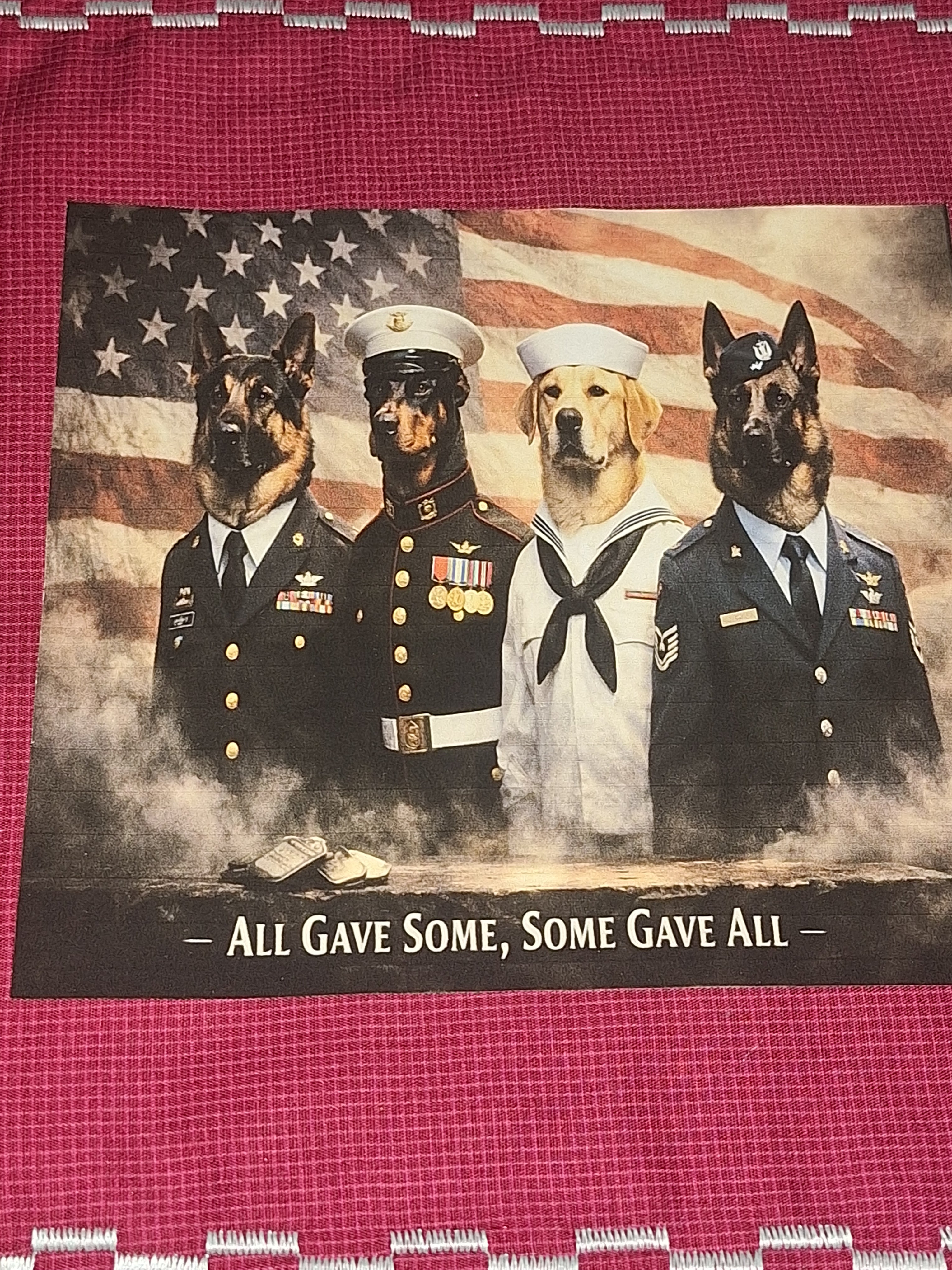 Hound Designs Limited Edition Memorial Day Hanks