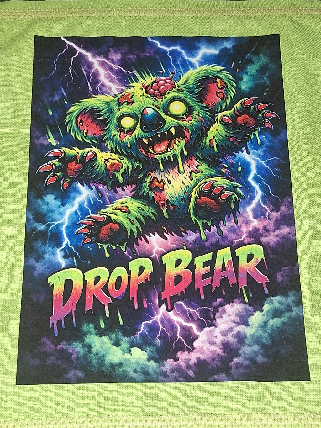 Hound Designs "Rabid Drop Bears" 9" x 9" Glow Hanks! ⚠️ Extremely Limited, only 1 of each design is available ⚠️