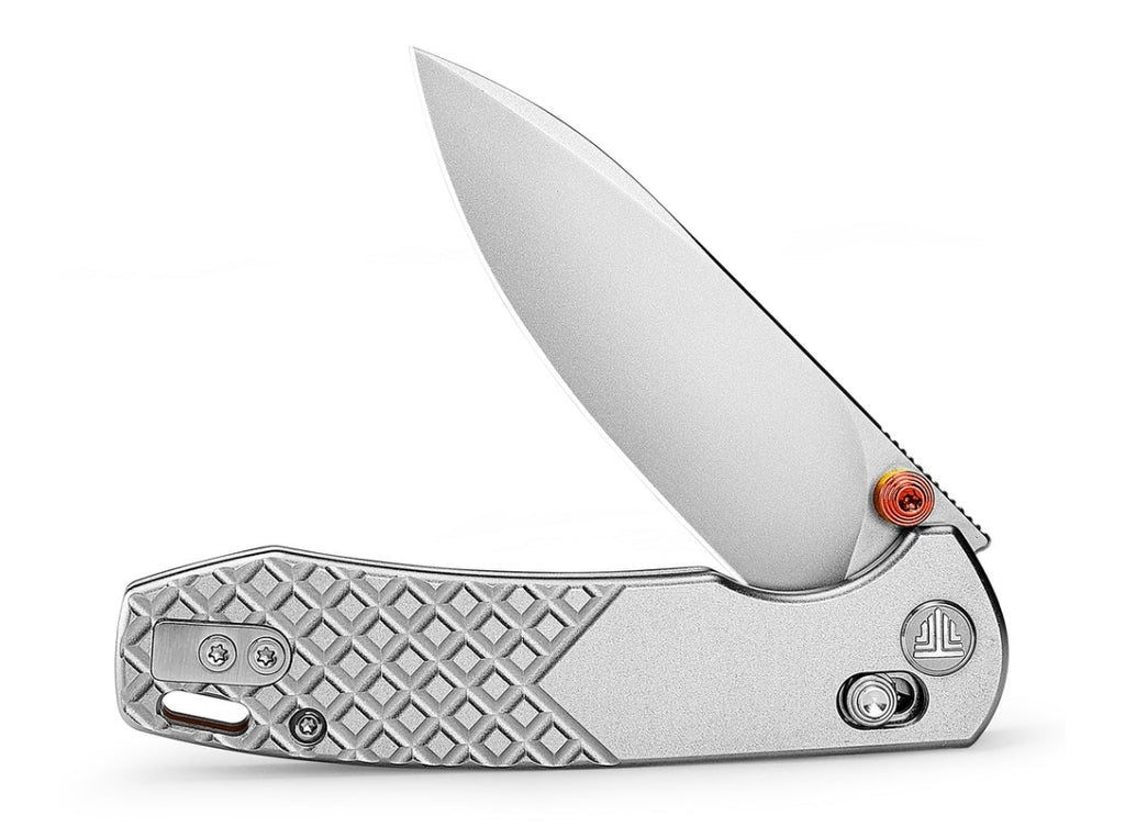 Dragonfly-O Axis Lock EDC Folding Pocket Knife, 2.99'' M390 Steel Blade, Titanium Handle
