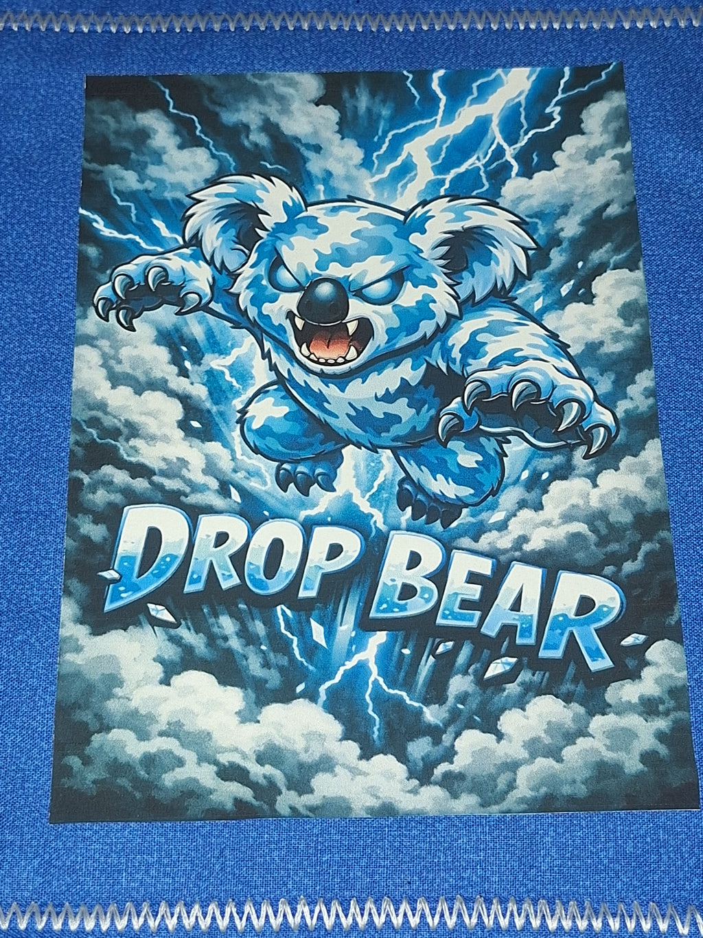 Hound Designs "Rabid Drop Bears" 9" x 9" Glow Hanks! ⚠️ Extremely Limited, only 1 of each design is available ⚠️