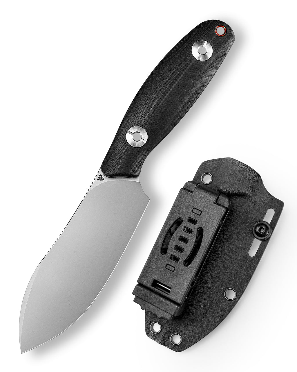 TRIVISA
Aubergine-BG Full-tang Straight Fixed Blade Knife, 3.86‘’ 14C28N Steel Stonewash Blade, G10 Handle