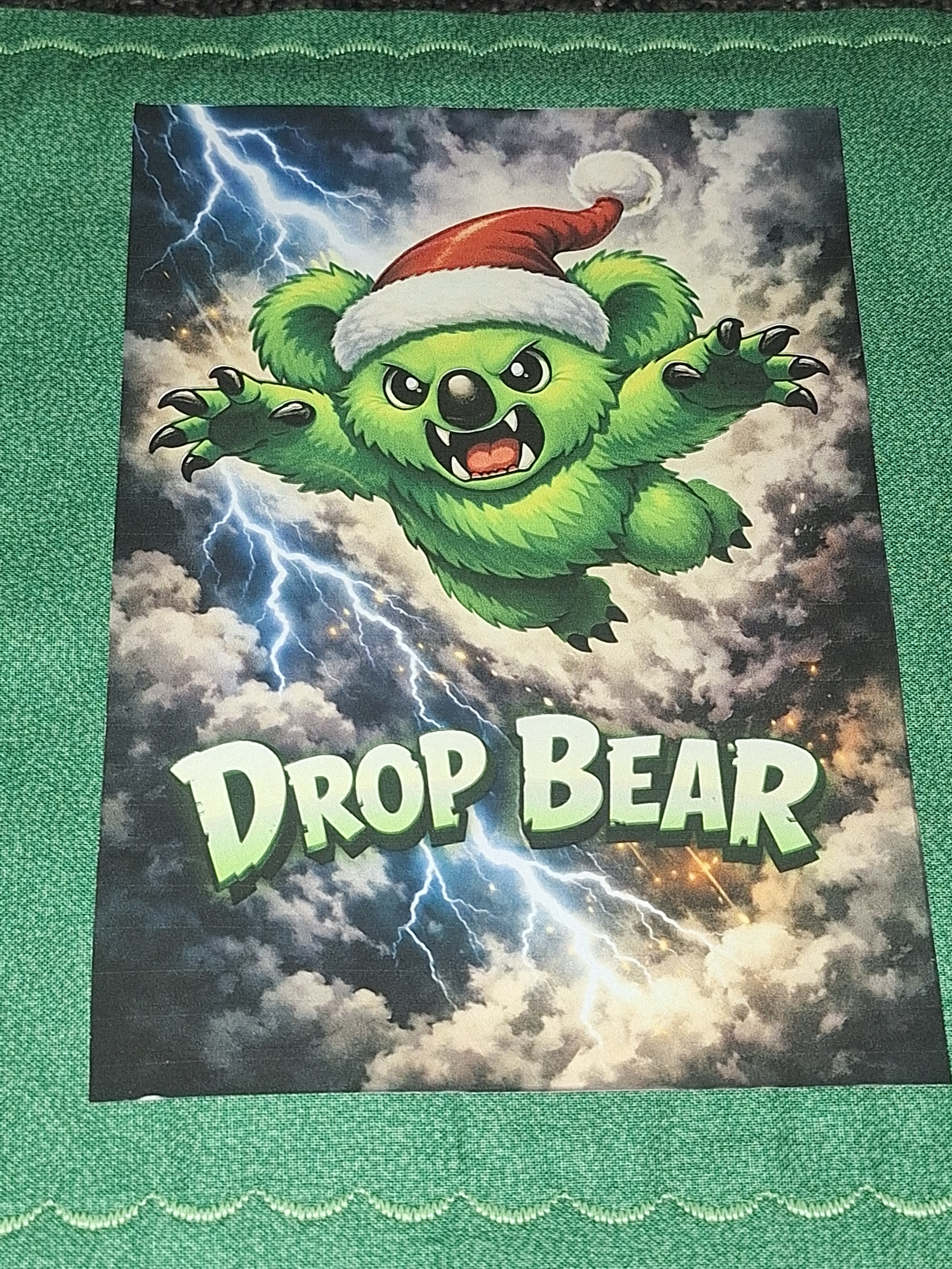 Hound Designs "Rabid Drop Bears" 9" x 9" Glow Hanks! ⚠️ Extremely Limited, only 1 of each design is available ⚠️