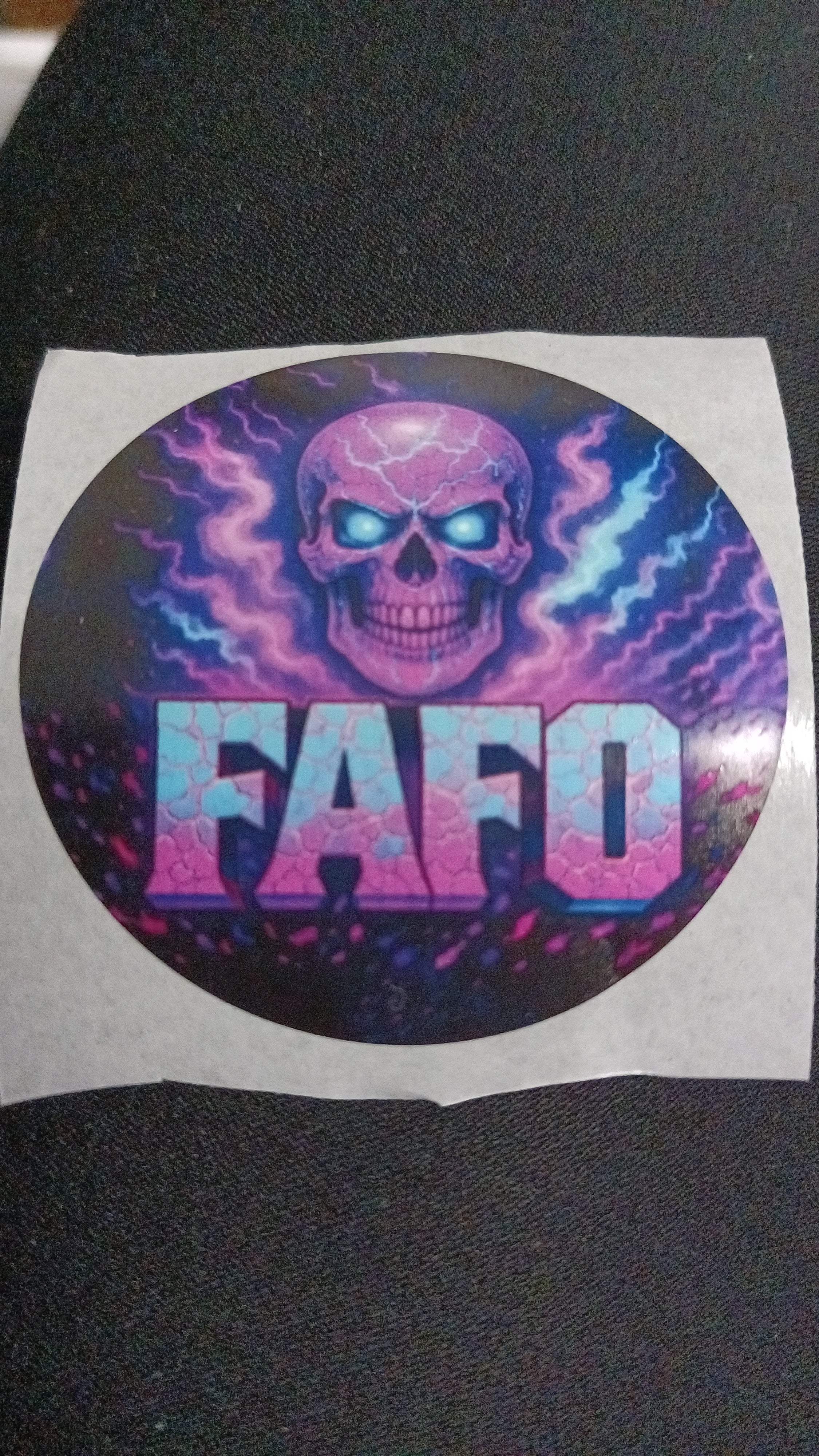 StreetwiseZed x Hound Designs F.A.F.O stickers!
