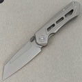 VORIXN "Aerial" Thumb Stud Knife PVD Coating Titanium Handle (3.2" M390 Blade) KB071