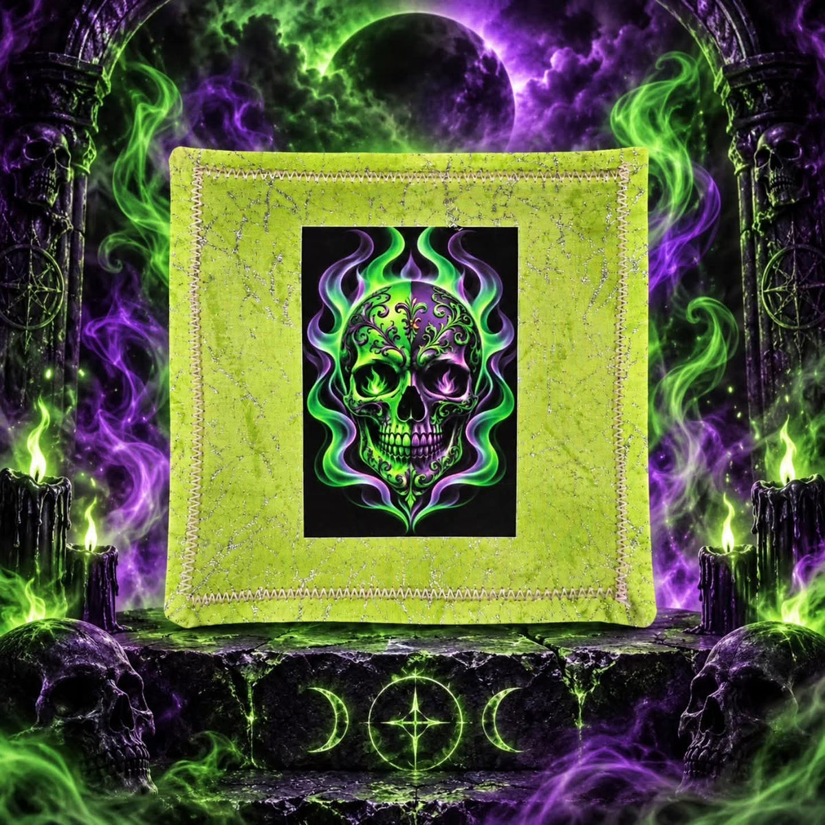 Hound Designs Joker Series - 9" x 9" Flannel Backed EDC Hanks