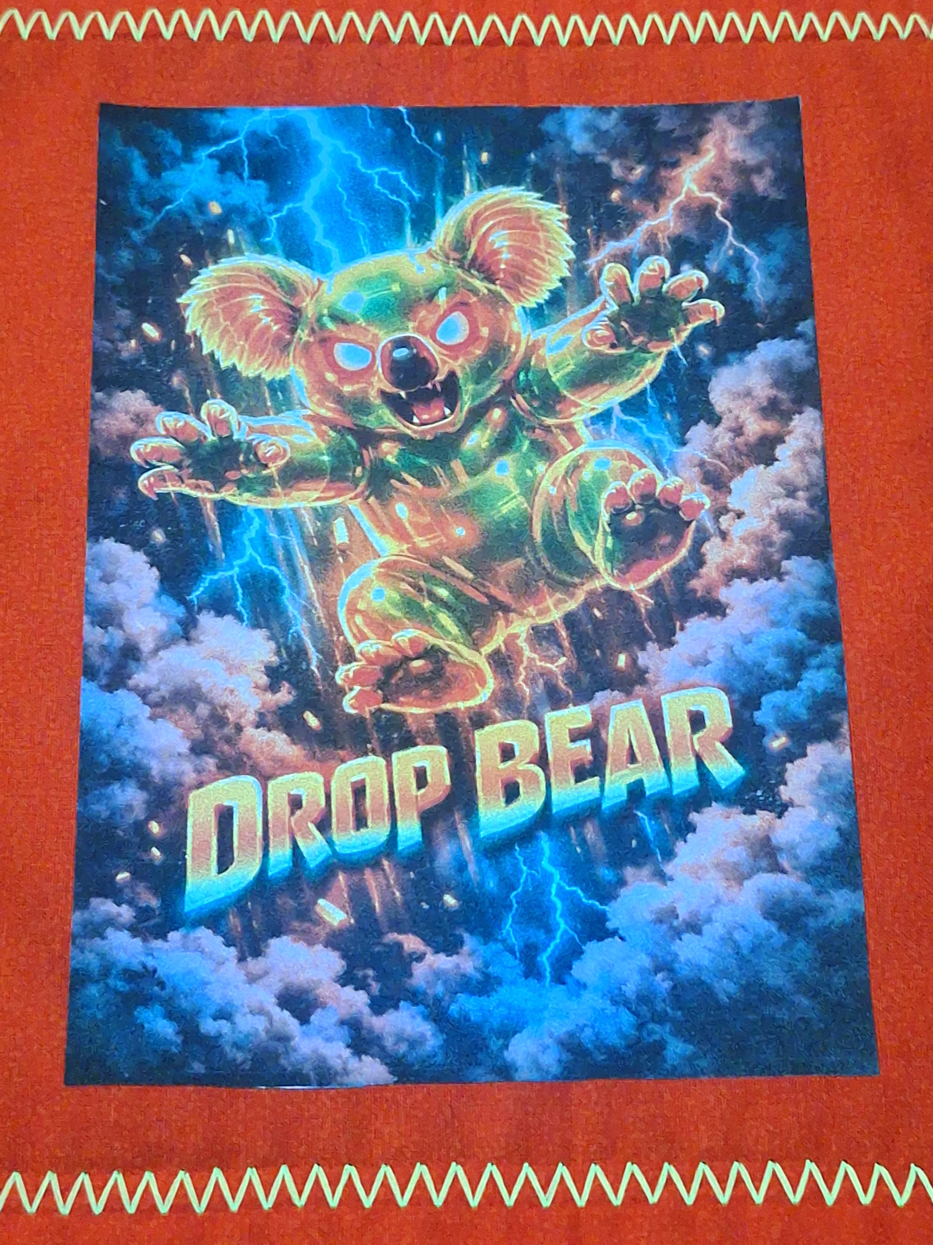 Hound Designs "Rabid Drop Bears" 9" x 9" Glow Hanks! ⚠️ Extremely Limited, only 1 of each design is available ⚠️