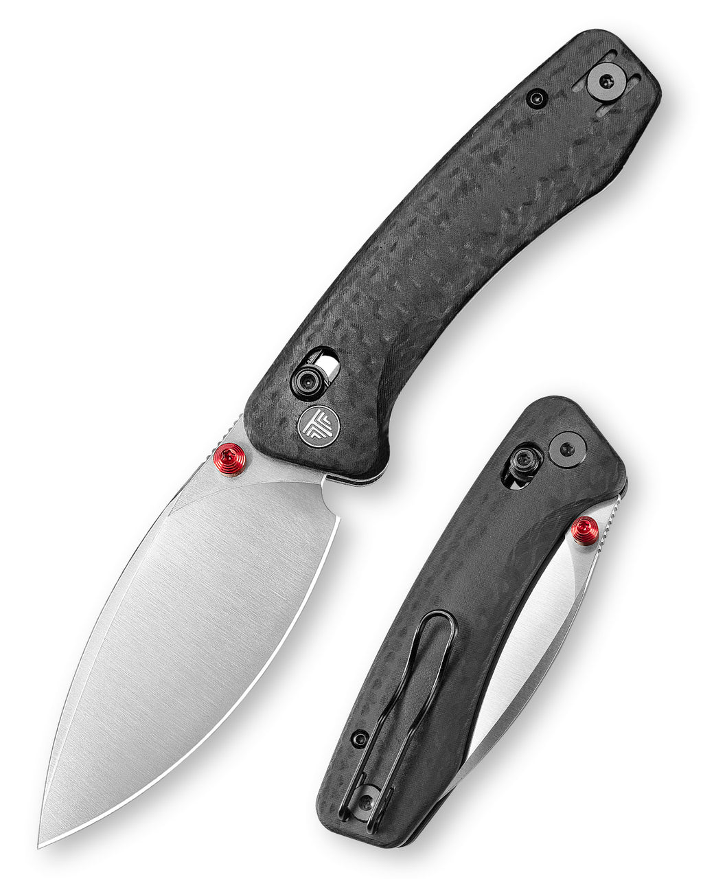 TRIVISA
Koala Plus-CG Crossbar Lock EDC Folding Pocket Knife, 2.99'' 14C28N Steel Blade, Carbon Fiber G10 Handle