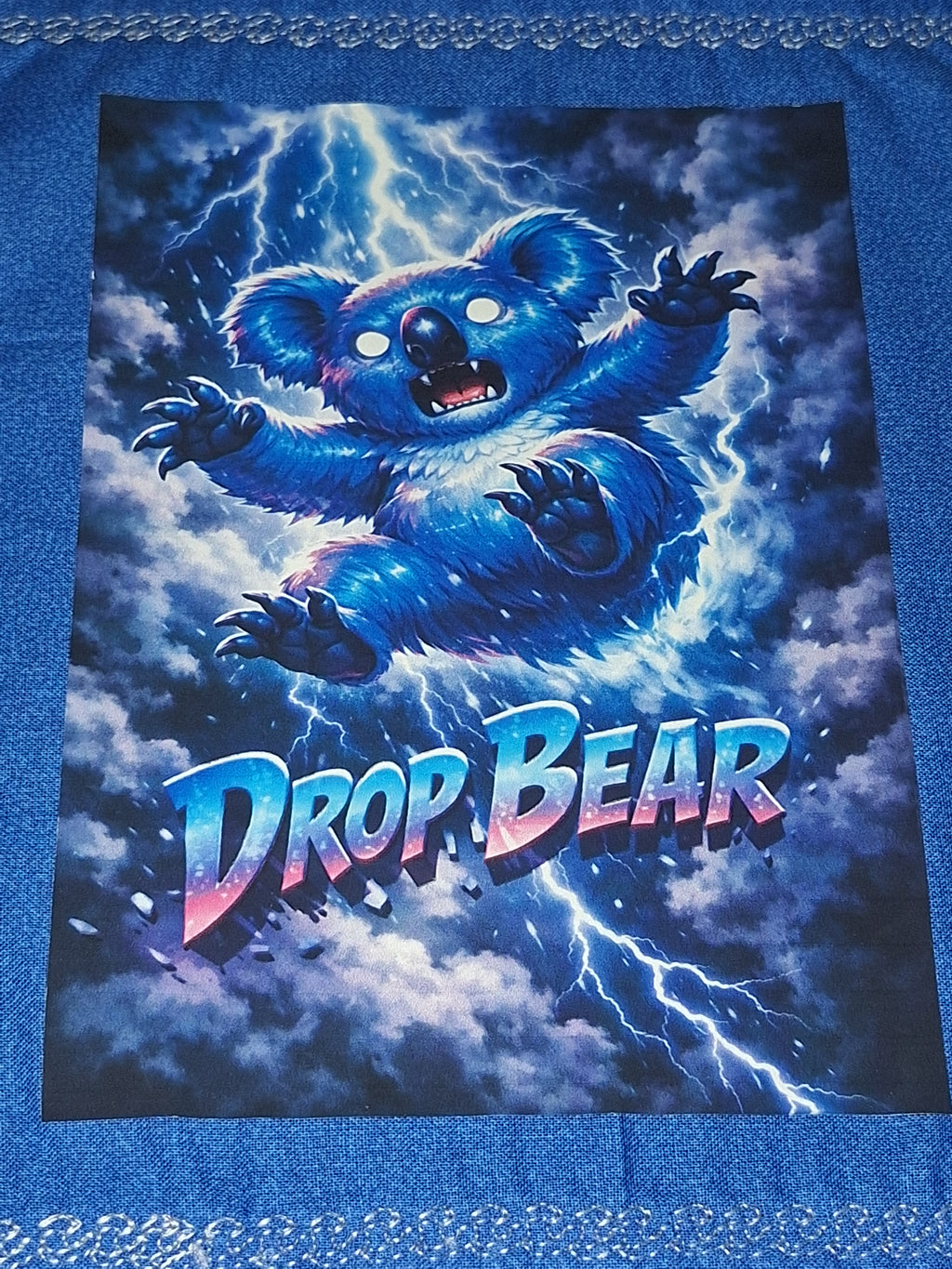 Hound Designs "Rabid Drop Bears" 9" x 9" Glow Hanks! ⚠️ Extremely Limited, only 1 of each design is available ⚠️