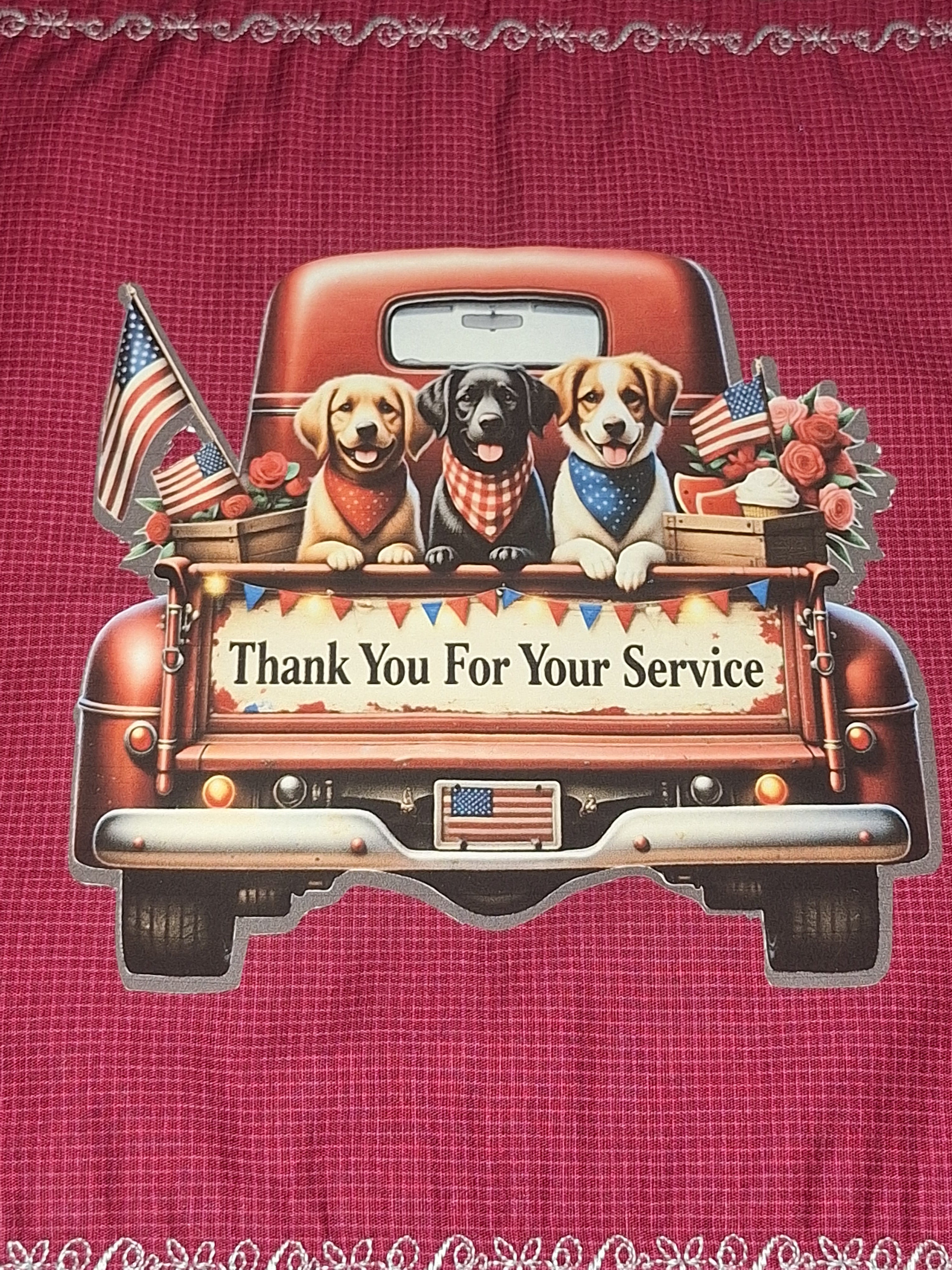 Hound Designs Limited Edition Memorial Day Hanks