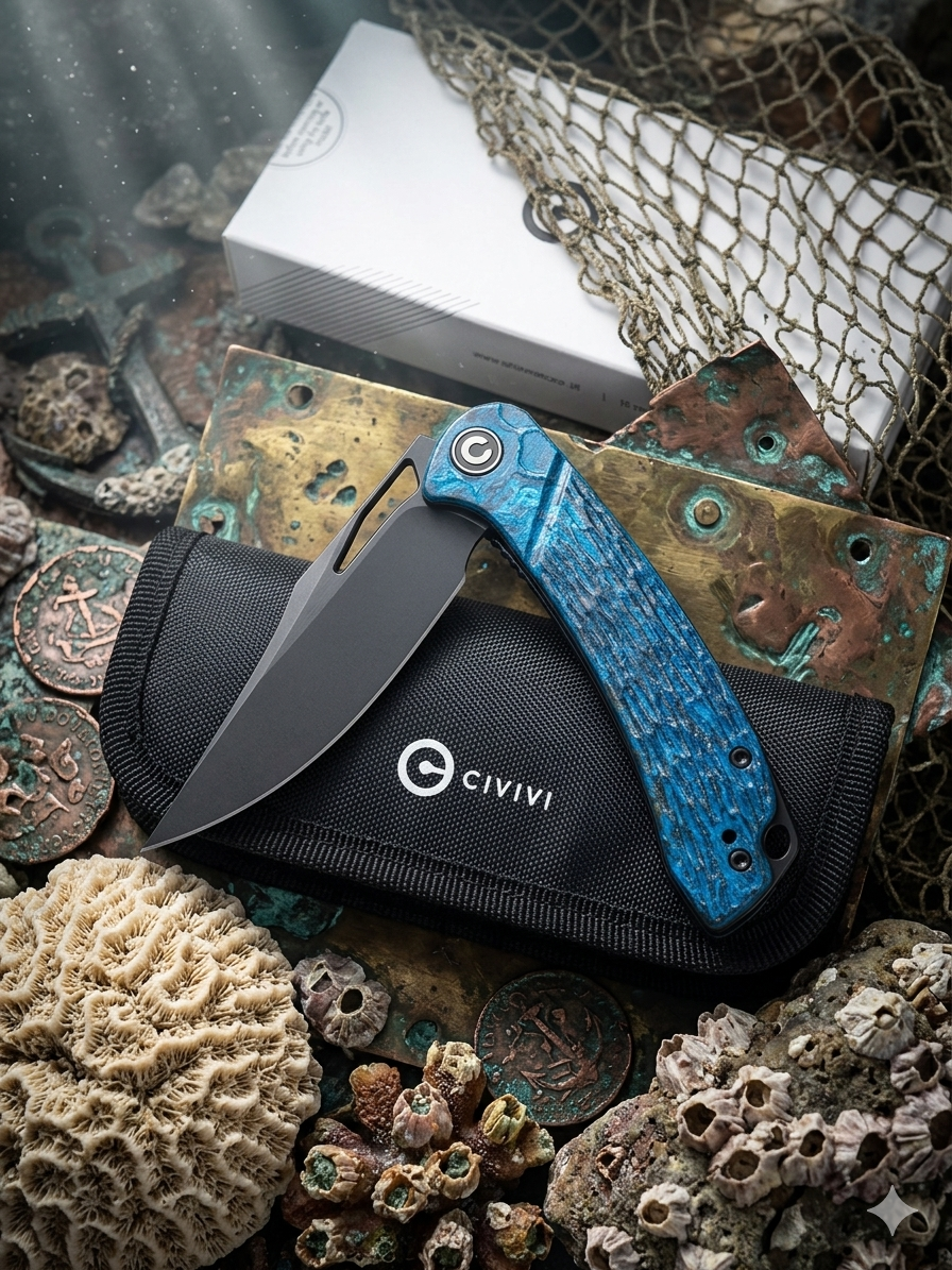 Civivi Dogma- Hound Designs "Atomic Shipwreck" Edition ☢️!