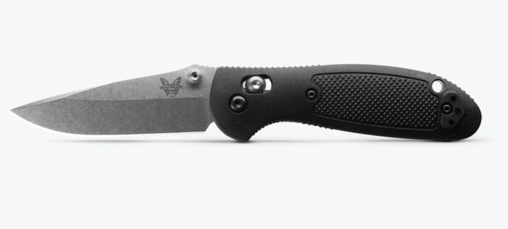 Mini Griptilian® | Black Grivory® | Drop-point (Old Stock)