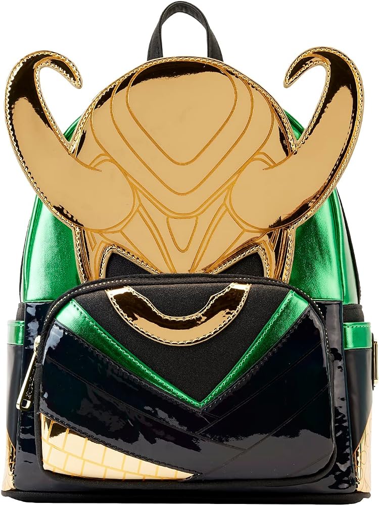 Loungefly Marvel Loki Metallic Mini Backpack