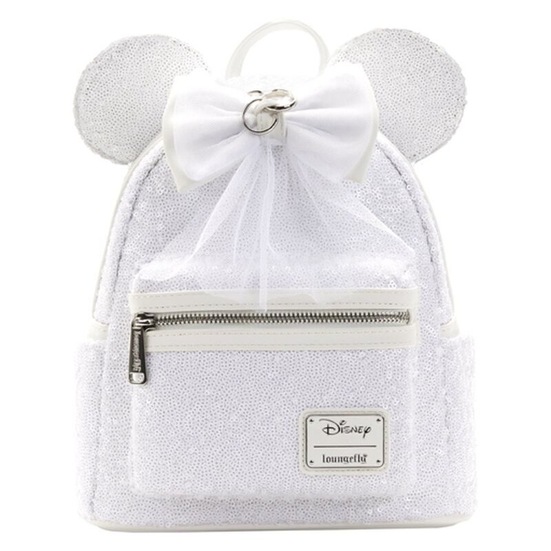 Loungefly
Disney Minnie Mouse Sequin Wedding Mini Backpack