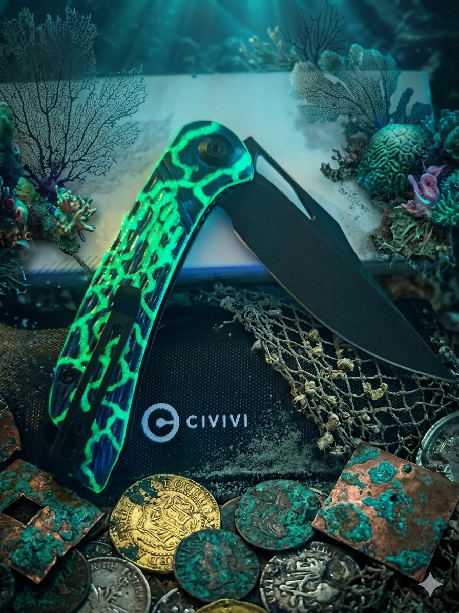 Civivi Dogma- Hound Designs "Atomic Shipwreck" Edition ☢️!