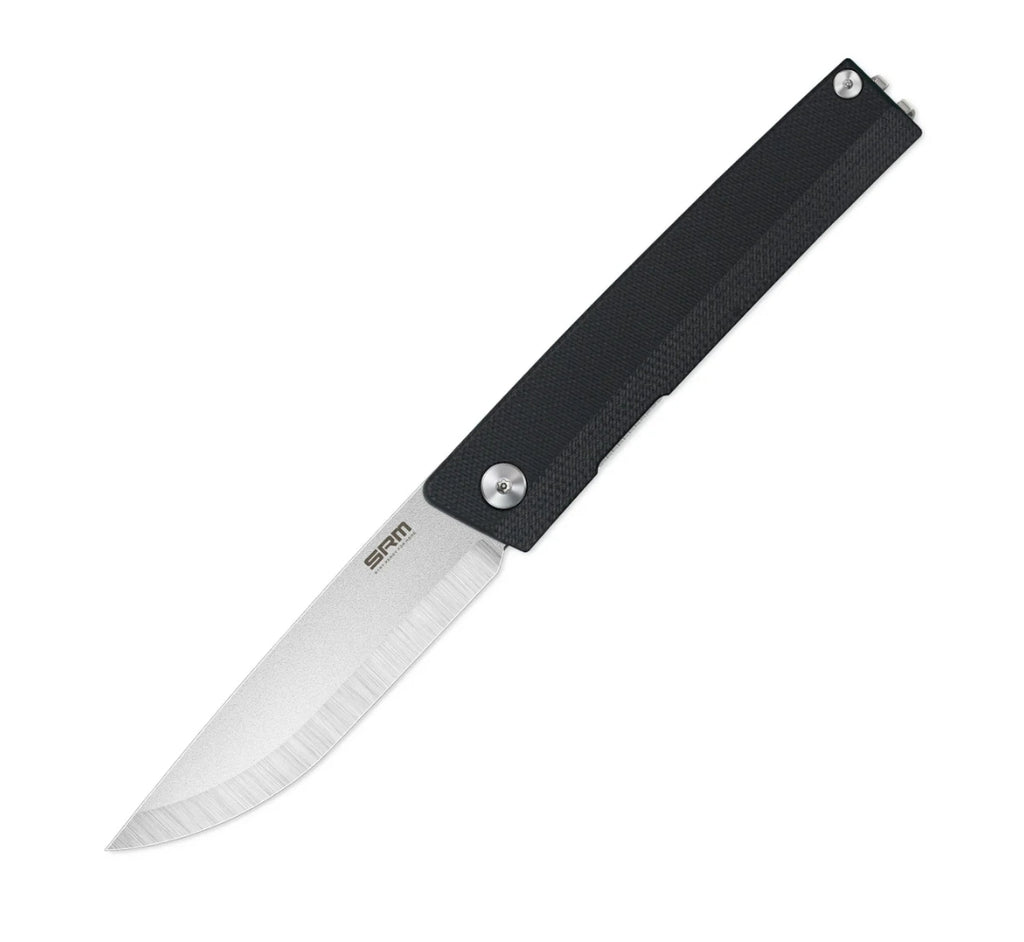 SRM Gent 401L-GB (3.27" 10Cr Blade, G10 Handle)