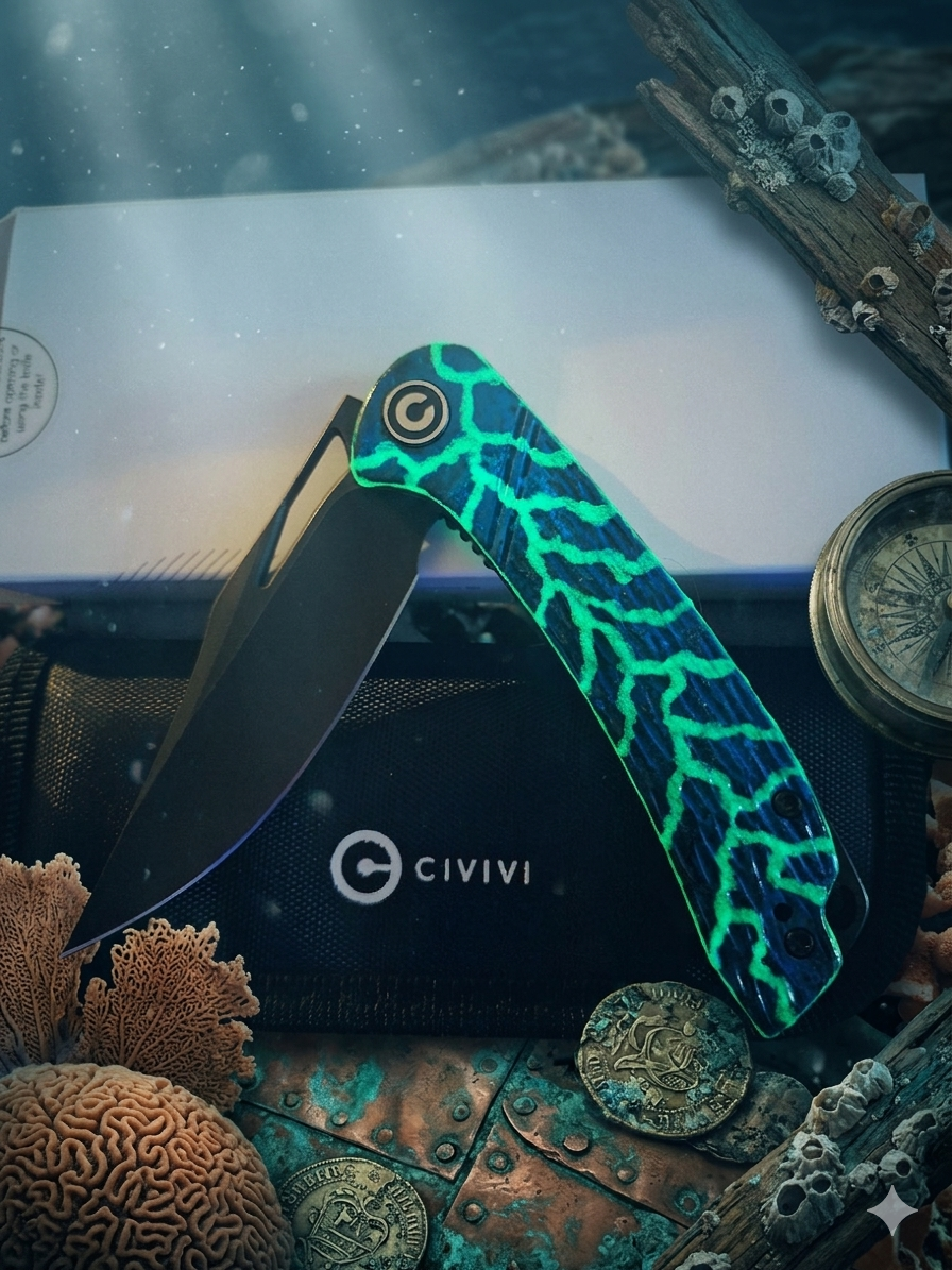 Civivi Dogma- Hound Designs "Atomic Shipwreck" Edition ☢️!
