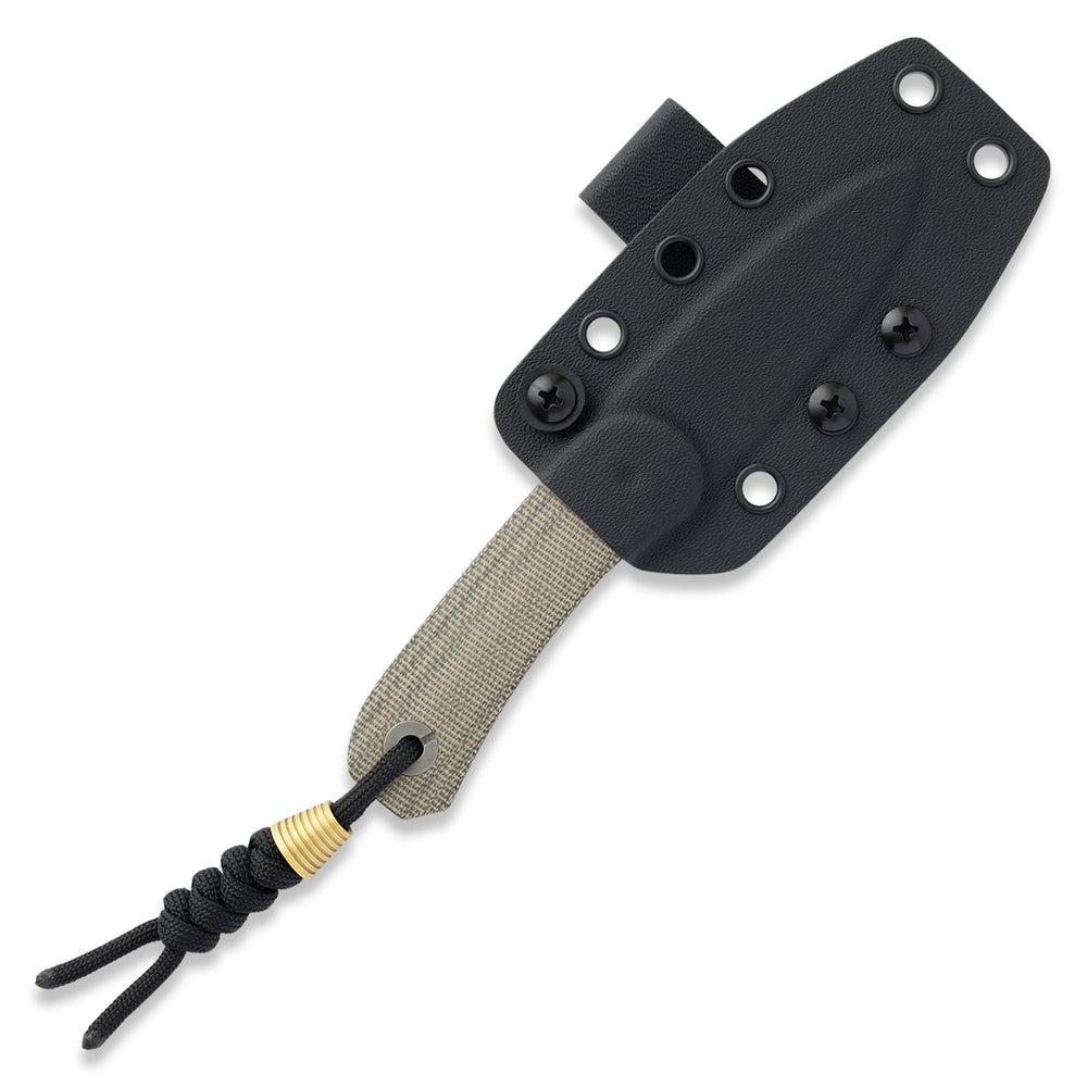 Knafs Lander 4 Fixed Blade Knife - Moondust Micarta
